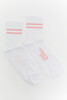 Носки КРЕПОСТЬ SOCKS Полосы белые Розовый фото 5