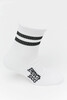 Носки КРЕПОСТЬ SOCKS Полосы белые Черный фото