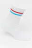 Носки КРЕПОСТЬ SOCKS Полосы белые Красный/Голубой фото 3