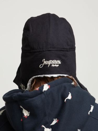 Шапка ЗАПОРОЖЕЦ Ushanka Beanie Black фото 17