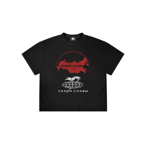 Футболка СЕЗОН СЛАВЫ Свобода Черный фото 2
