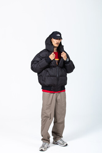 Пуховик OBANZE WATAGA Бомбер Обанзе Черный фото 12