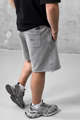 Шорты 108 Hertz Shorts Washed Grey фото 6
