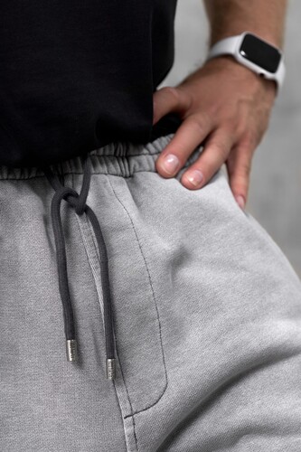 Шорты 108 Hertz Shorts Washed Grey фото 8