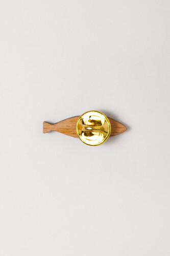Значок COREYAGI Мини Селедка (Изумруд) МИ-СЕ036 фото 5