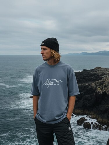 Футболка ЗАПОРОЖЕЦ More Grey Blue фото 4