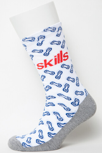Носки SKILLS Цепи Белый фото 5