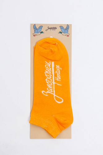 Носки ЗАПОРОЖЕЦ Лого короткие Желтый фото 4