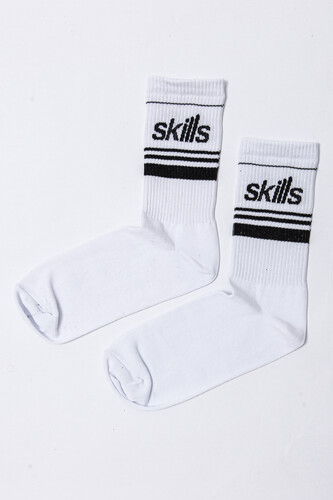 Носки SKILLS Logo Lines Белый фото 6