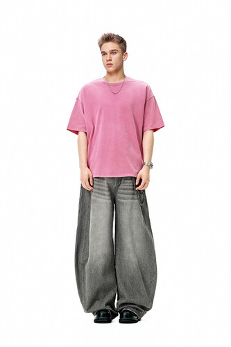 Футболка TRUESPIN Washed Розовый фото 3