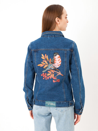 Джинсовка ЗАПОРОЖЕЦ Ptichka/ Птичка Classic Blue фото 11