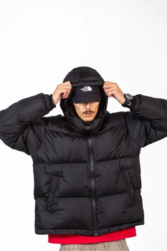 Пуховик OBANZE WATAGA Горилла Черный фото 6