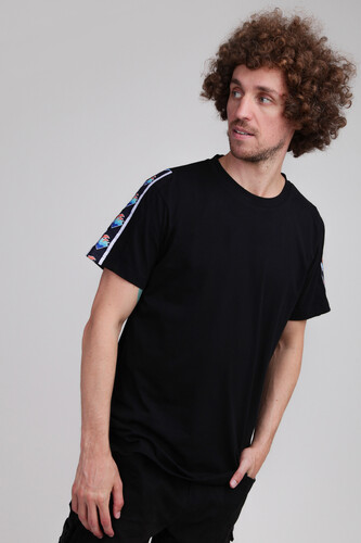 Футболка PINK DOLPHIN Wave Sport Tee Black фото 4
