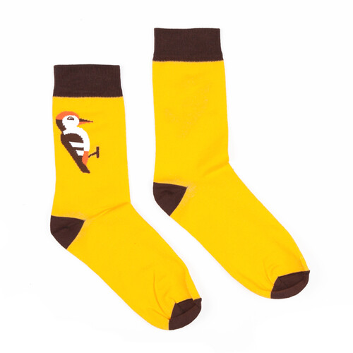 Носки ЗАПОРОЖЕЦ Дятел Оранжевый фото 5