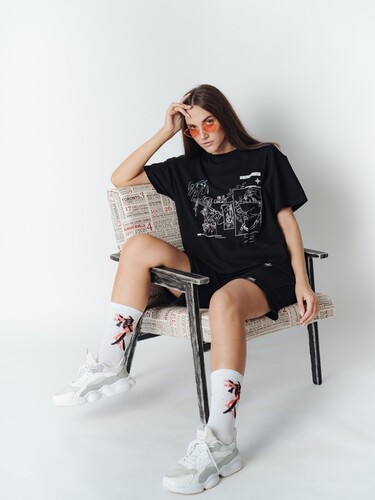 Носки BOOOMERANGS Ронин GR017 Белый фото 3