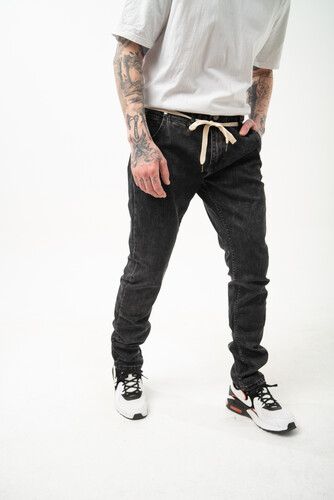 Джинсы SKILLS Slim Flex Black фото 13