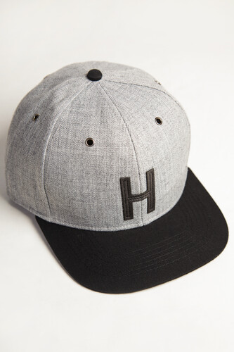 Бейсболка TRUESPIN Abc Snapback 2016 (Б.) Dark Grey/Black Leather A фото 2