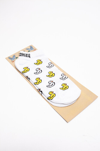 Носки ЗАПОРОЖЕЦ Утята короткие Белый фото 7