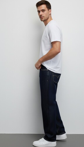 Джинсы QWENTINY 58833/JI Темно-Синий фото 5