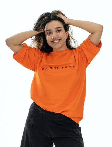 Футболка AV wear Репутация Адаптация Оранжевый фото 13