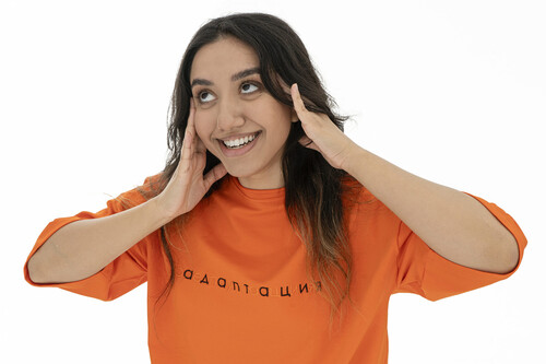 Футболка AV wear Репутация Адаптация Оранжевый фото 17