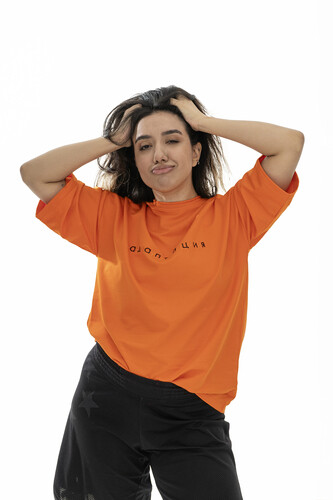 Футболка AV wear Репутация Адаптация Оранжевый фото 21