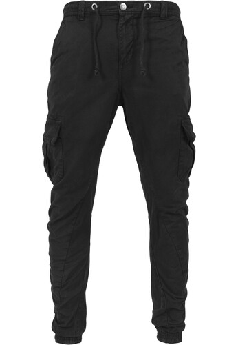 Брюки URBAN CLASSICS Cargo Jogging Pants Black фото 10