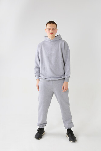 Джоггеры NICE TWICE Серый Меланж фото 12