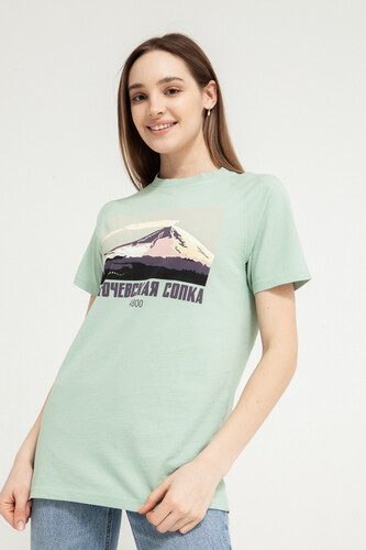 Футболка ЗАПОРОЖЕЦ Sopka Olive фото 8