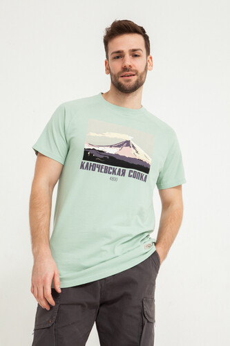 Футболка ЗАПОРОЖЕЦ Sopka Olive фото 9