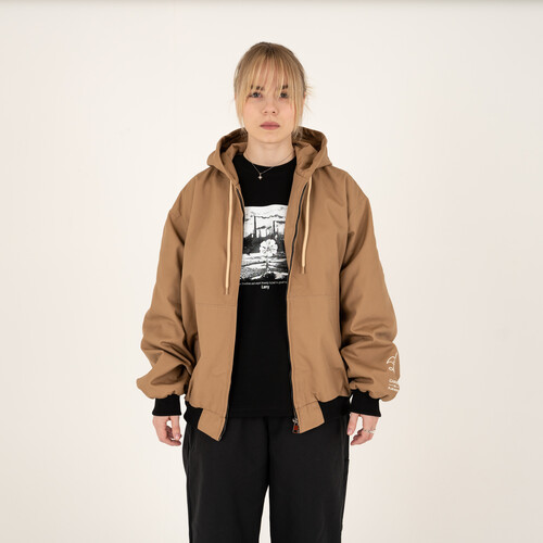Куртка LARRY Canvas Jacket Beige фото 14