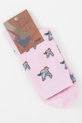 Носки ЗАПОРОЖЕЦ Дичь Светло-Розовый фото 6