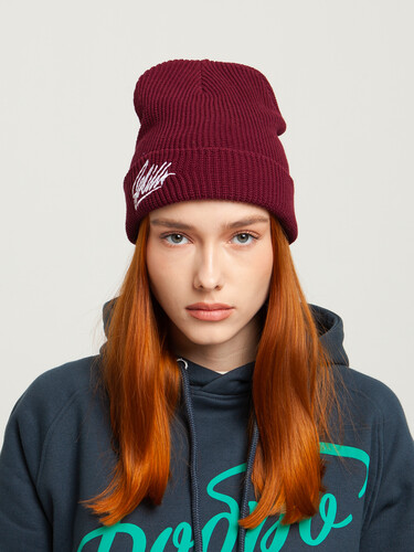 Шапка SKILLS Signature Bordeaux фото 10