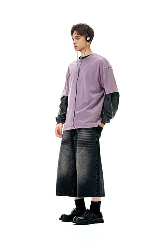 Футболка TRUESPIN Washed Светло-Фиолетовый фото 2