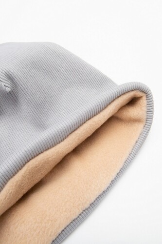 Шапка SEA-PEA СLOTHING Two (с флисом) Серый фото 10