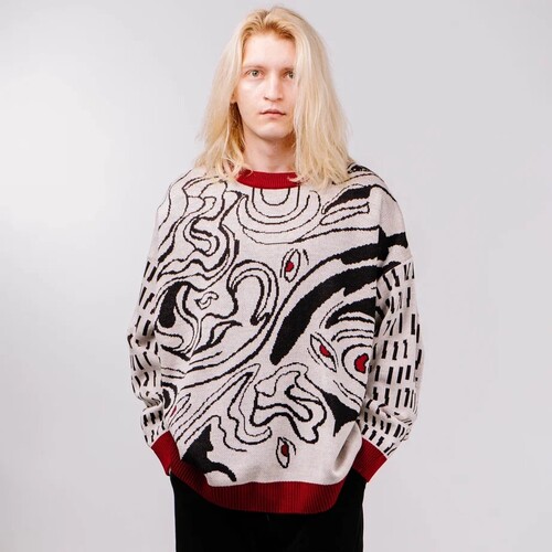 Джемпер КРЕПОСТЬ Eyes Бежевый фото 6