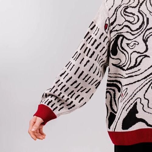 Джемпер КРЕПОСТЬ Eyes Бежевый фото 9