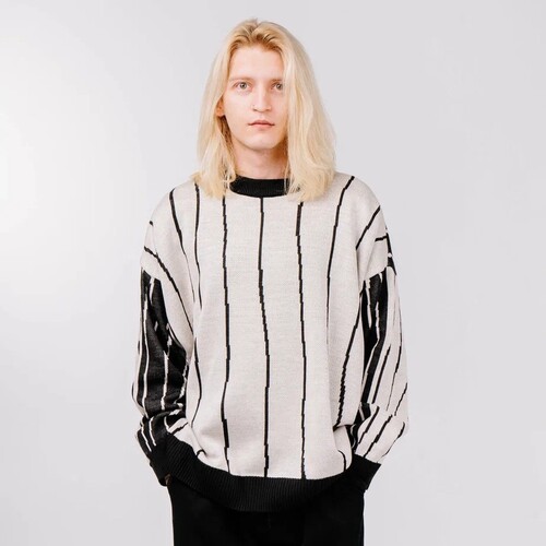 Джемпер КРЕПОСТЬ Stripes Бежевый фото 6