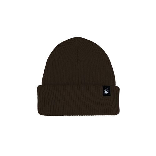 Шапка КРЕПОСТЬ Beanie Темно-Коричневый фото 2