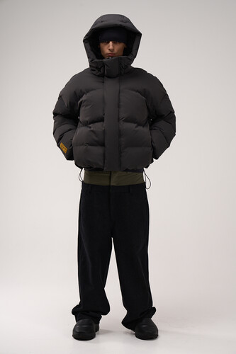 Пуховик ZNY HOODED Grey фото 20