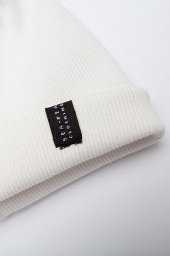 Шапка SEA-PEA СLOTHING Two (с флисом) Молочный фото 12