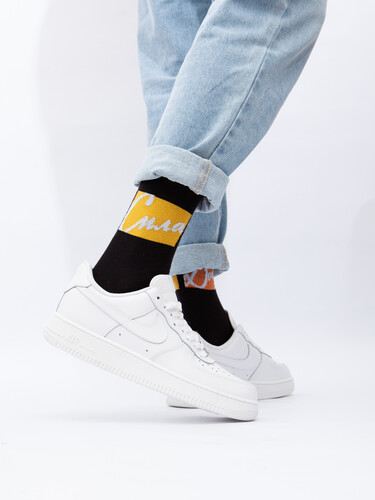 Носки ЗАПОРОЖЕЦ Сила Добро Черный фото 18