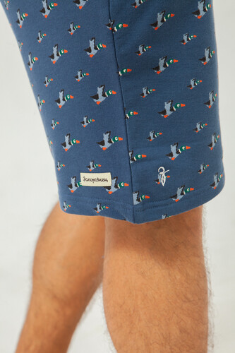 Шорты ЗАПОРОЖЕЦ Ditch 86Bit Ping-Pong Navy фото 12