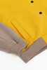 Толстовка без капюшона SEA-PEA СLOTHING женская Горчичный/Серо-Бежевый фото 3