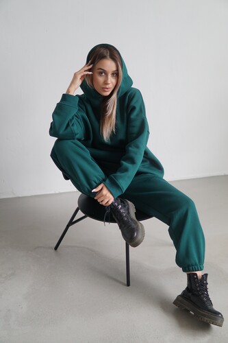 Джоггеры NICE TWICE Темно-Зеленый фото 12