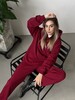 Джоггеры NICE TWICE Бордовый фото 10