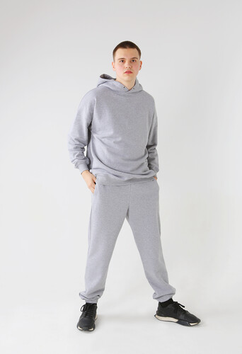 Джоггеры NICE TWICE Серый Меланж фото 17
