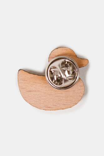 Пин деревянный WAF-WAF Уточка (Желтый) фото 6