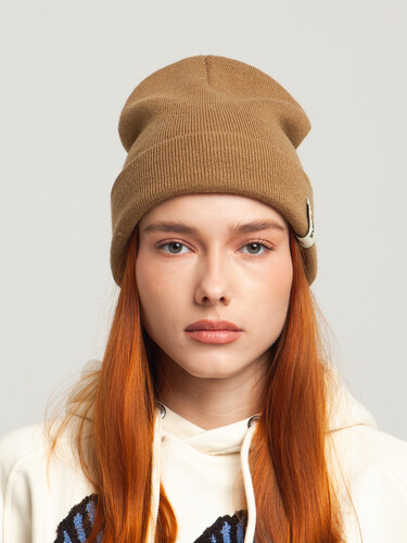 Шапка TRUESPIN Basic Beanie Beige фото 12
