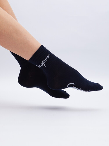 Носки ЗАПОРОЖЕЦ Спорт короткие Синий фото 28